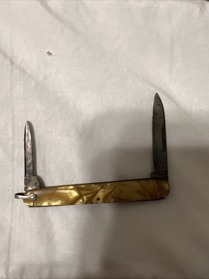 Hammer Brand Vintage Toothpick Pocket Knife Tool Single Blade, Made in USA