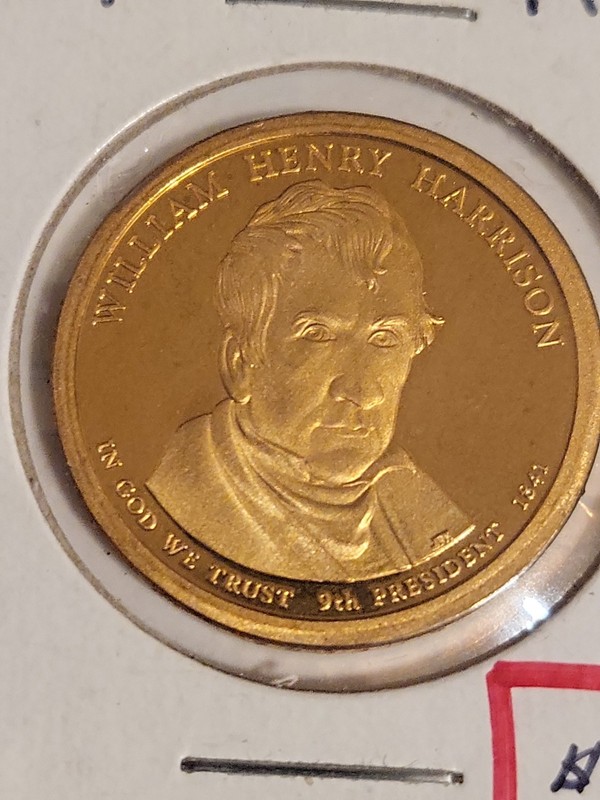 2009-S William Henry Harrison Presidential $1 Dollar Coin Proof