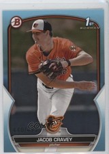 2023 Bowman Draft Sky Blue 440/499 Jacob Cravey #BD-189 0d1a