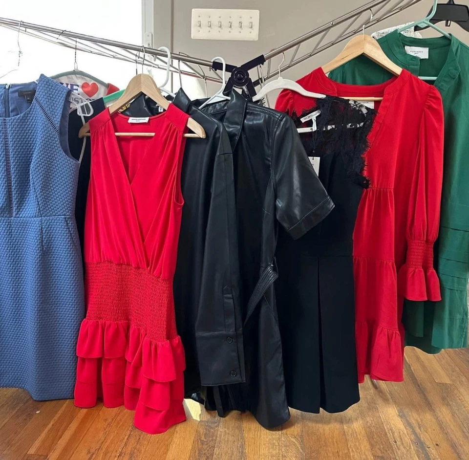 BLANKNYC Women’s Faux Leather Suspicious Mind Dress, Size Medium, New With Tags - Image 3 of 3