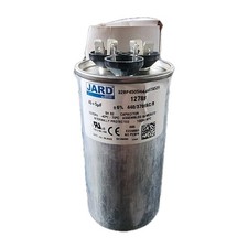 JARD 12788 45/5 MFD 440/370V Dual Run Capacitor Round HVAC AC