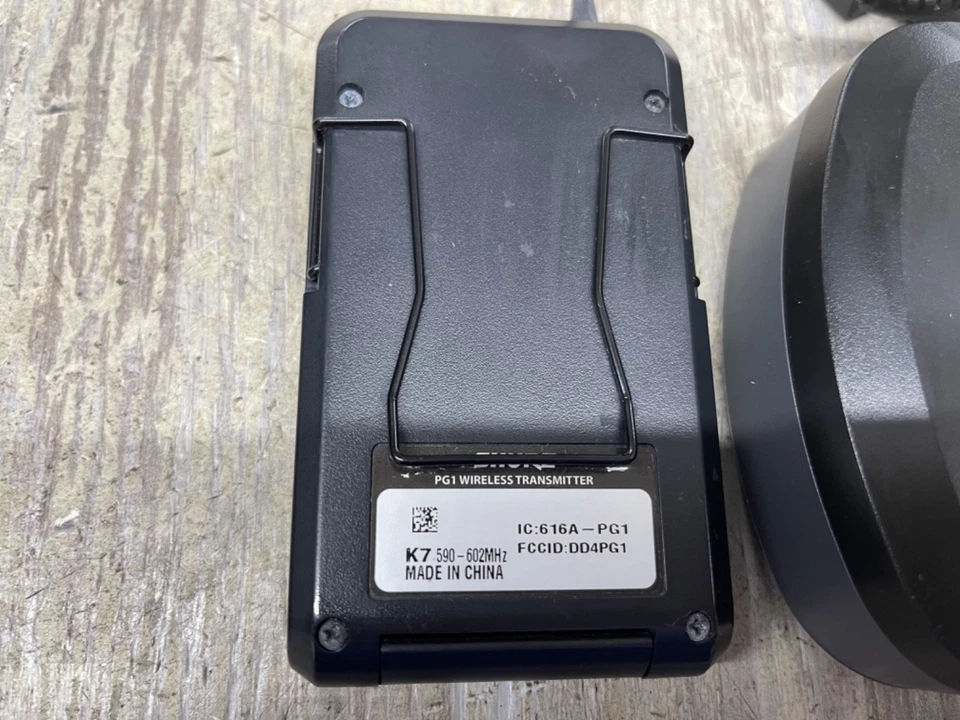 Shure PG185 Mikrofonsystem mit PG4 Reciever PG1 Taschensender - Bild 3 von 4