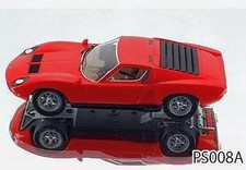 1/43 Lamborghini Miura P400 SV 1972 Red Limited Edition Diecast