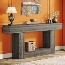 Long Console Table Behind-the-couch Table Accent Sofa Table