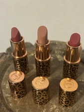 Charlotte Tilbury “Hot Lips” Mini Lipstick Trio 3 Mini Lipsticks