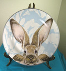 Williams Sonoma Rabbit Bunny Plate Easter Salad or Dessert Plate — photo 1