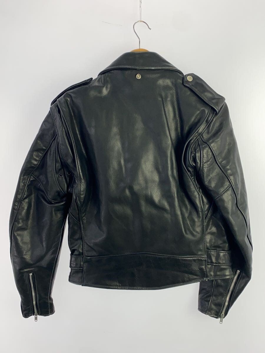 Schott biker jacket double riders 40 leather Black 2949 Used