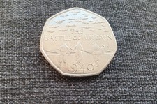 2015 Battle of Britain 50p Fifty Pence Coin Collectible, Circulated