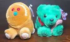 Vintage Puffkins Swibco Plush Pair With Tags - Jingles Spice
