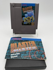 Blaster Master NES Nintendo Authentic With Instruction Manual Tested Excellent