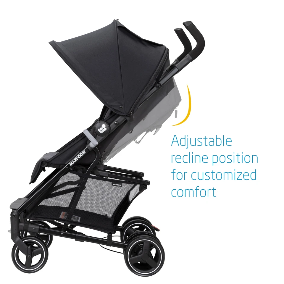 Cochecito ligero ultra compacto Maxi-Cosi para niños/bebé Mara XT fácil de plegar Foto 2 de 4