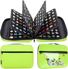 Enamel Pin Display Pages Pin Carrying Case, Pins Collection Storage Organizer Ca