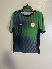 Nigeria Soccer Jersey Nike2024-2025 Nigeria Pre-Match Training Shirt Cool Grey