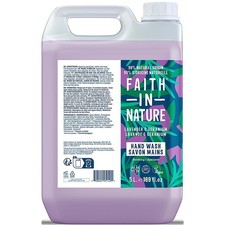 Image of Lavender & Geranium Hand Wash - Faith in Nature - 5L