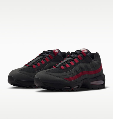 NIKE Air Max 95 OG HM4740-008 Black Team Crimson Wolf Gray Schwarz