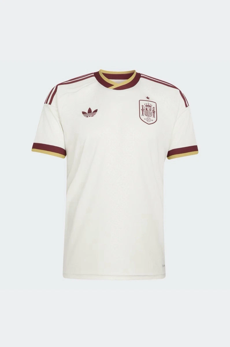 adidas Spain White National Team Soccer Fan Apparel & Souvenirs