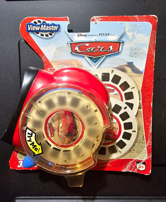 View-Master Disney Pixar Cars 3D Viewer w/ 3 Reels, 2006 Vintage, K2903