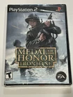 Brand New Medal of Honor: Frontline (Sony PlayStation 2, 2002) Sealed