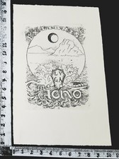 WUNDERKAMMER C EXLIBRIS 449 " LUGANO SVIZZERA TICINO" - * VIRGILIO TRAMONTIN *-C