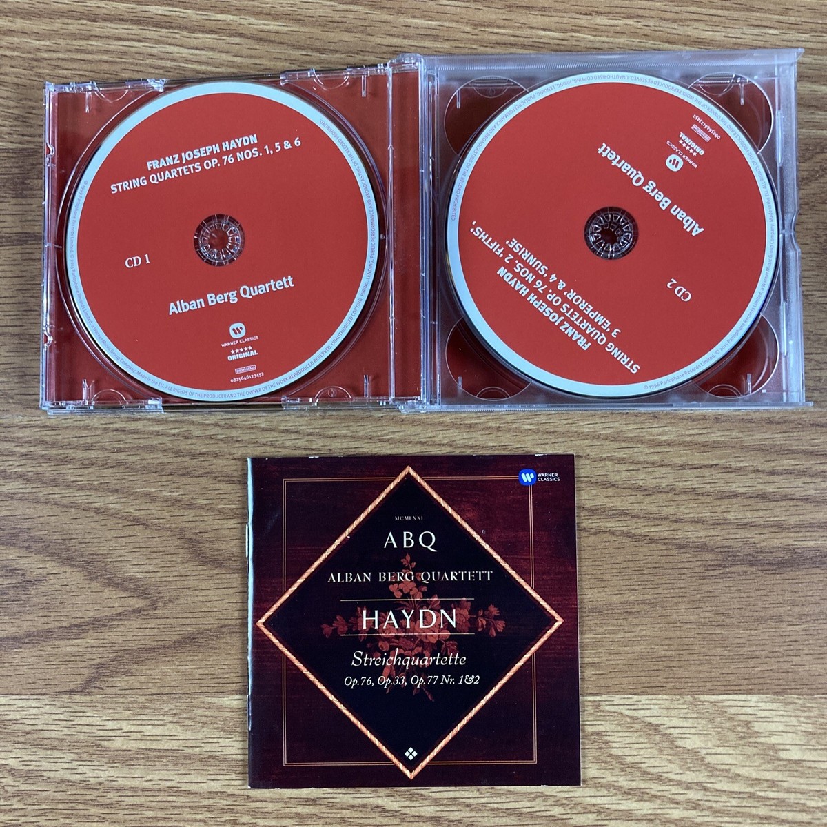 Alban Berg Quartet Haydn Streichquartette Op 76 Op 33 Op 77 1 & 2