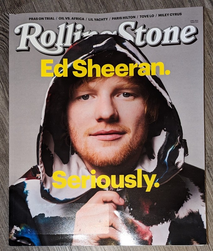Rolling Stone magazine #1374 April 2023 Ed Sheeran