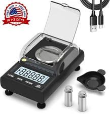 Bascula De Laboratorio 100g x 0.001g Balanza Analitica Digital De Alta Precis...