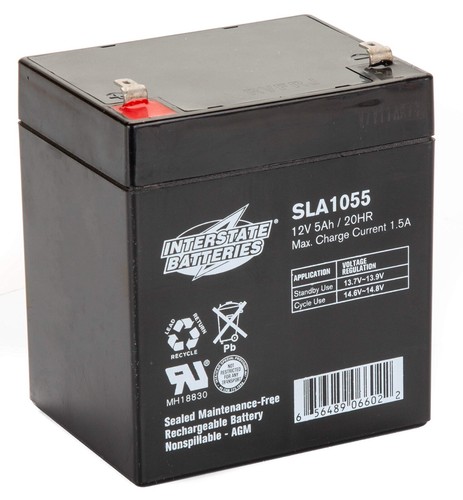 TPE TPE1250H Replacement Battery by INTERSTATE BATTERIES 12V 5AH F1 - Picture 13 of 13