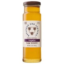 Savannah Bee Company Tupelo Raw Honey  Pure, Natural  12 oz Jar