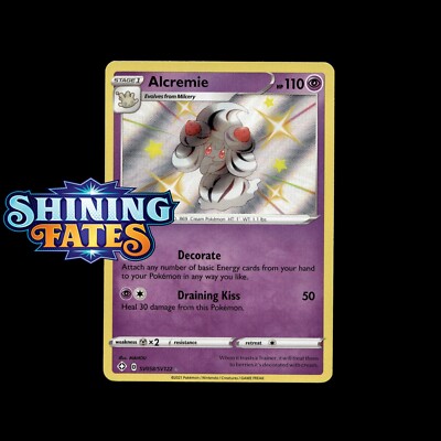 Shiny Pokémon Cards! Holo Rare Fates Shining EX V VMAX Promo - Choose Your Card!