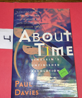 ABOUT TIME by PAUL DAVIES - EINSTEIN'S UNFINISHED REVOLUTION - SOFTCOVER