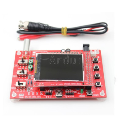DSO138 2.4'' TFT LCD Digital Oscilloscope Test 1Msps 200KHz Bandwidth W/Probe neu