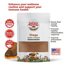 Chaga Mushroom Organic Micro Powder