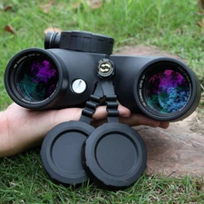 7X50 HD Powerful Military Navy Binoculars Waterproof Nitrogen w/ Rangefinder