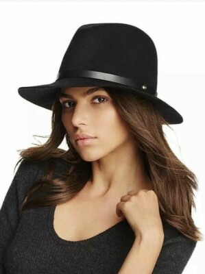 Rag & Bone Black wool Fedora Hat M s-l400.jpg main image 2