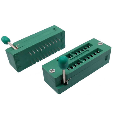 2x 48 Pin 2,54 Mm ZIF ZIP IC Test Scheda DIP Presa Universale - Foto 7