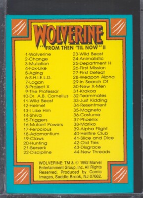 1992 ウルヴァリン \"FROM THEN 'TIL NOW\" II 全90種 1992 Wolverine From Then 'Til Now II Prism Card #P4 HEALING🔥RARE