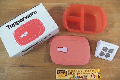 TUPPERWARE Mikro Trend Menübox / CrystalWave lunch box 1L - OVP | NEW