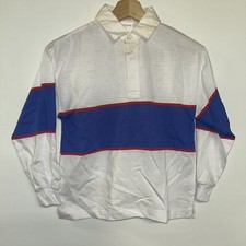 Vintage 1980 s Levi s Boys Stripped Polo Shirt, Deadstock NWT, Size Small