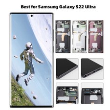 Small OLED For Samsung Galaxy S22 Ultra S908B/E LCD Display Screen Replacement