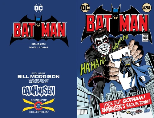 (2023) COMIC POP COLLECTIBLES BATMAN #251 DANHAUSEN VARIANT COVER! WWE!