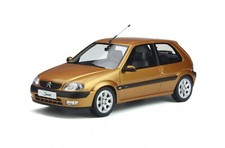 Otto 893 Citroen Saxo VTS model road car Jaune Heliodor Resin 2000 1:18th scale