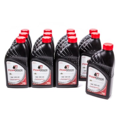 Penn Grade Brad Penn 10W40 Partial Synthetic High Performance Motor Oil 12 Quart