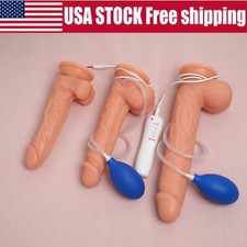 Squirting Dildo Ejaculating Realistic Vibrator Squirter Toy Dong SM for Women US