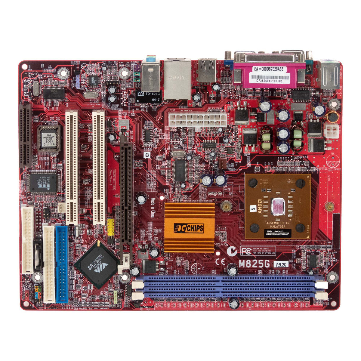 Mainboard mATX PC CHIPS M825G ATHLON XP