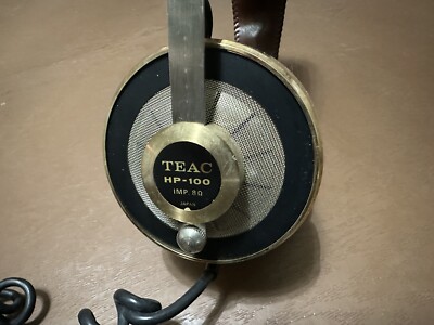 TEAC HP-100 Dynamic Stereo Headphone | 8 ohm | Brown | Over the