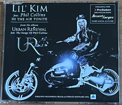 Rare 5-Track-Maxi-CD: Lil' Kim Feat. Phil Collins - In The Air Tonite (2001)