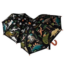 Floss  Rock 43P6401 Dinosaur Color Changing Kids Umbrella, 25.98-inch Diameter