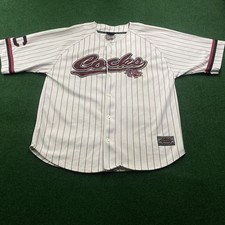 Vintage COCKS Jersey Mens XL White 90S South Carolina College Baseball Gamecocks