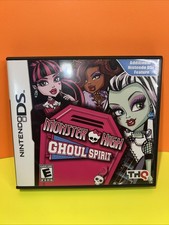 Monster High Ghoul Spirit (Nintendo DS, 2011) Authentic Complete In Box Tested