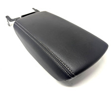 2017-2019 Ford Escape Center Console Lid Armrest Black Leather Gray Stitch Oem 2017-2019 Ford Escape Center Console Lid Armrest Black Leather Gray Stitch Oem